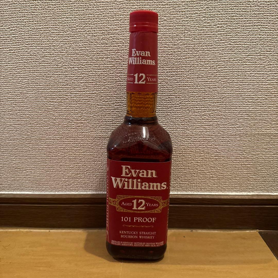 Evan Williams エヴァンウィリアムス12年　バーボンウイスキー　終売