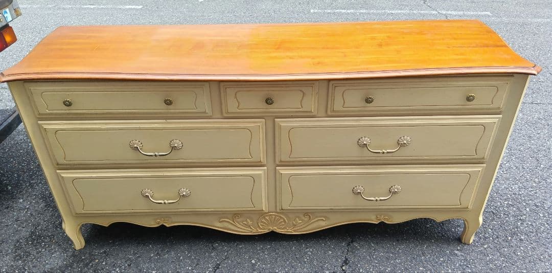 ★希少★ヴィンテージ Ethan Allen イーセンアーレン ワイドチェスト