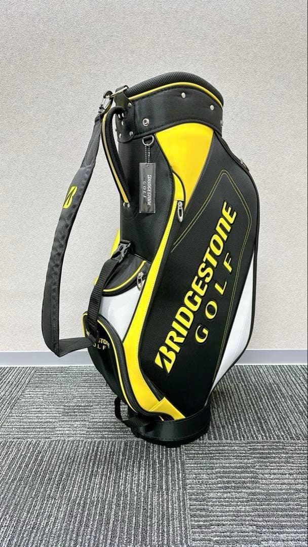 BRIDGESTONE GOLF キャディバッグ　ブラック×イエロー　新品未使用