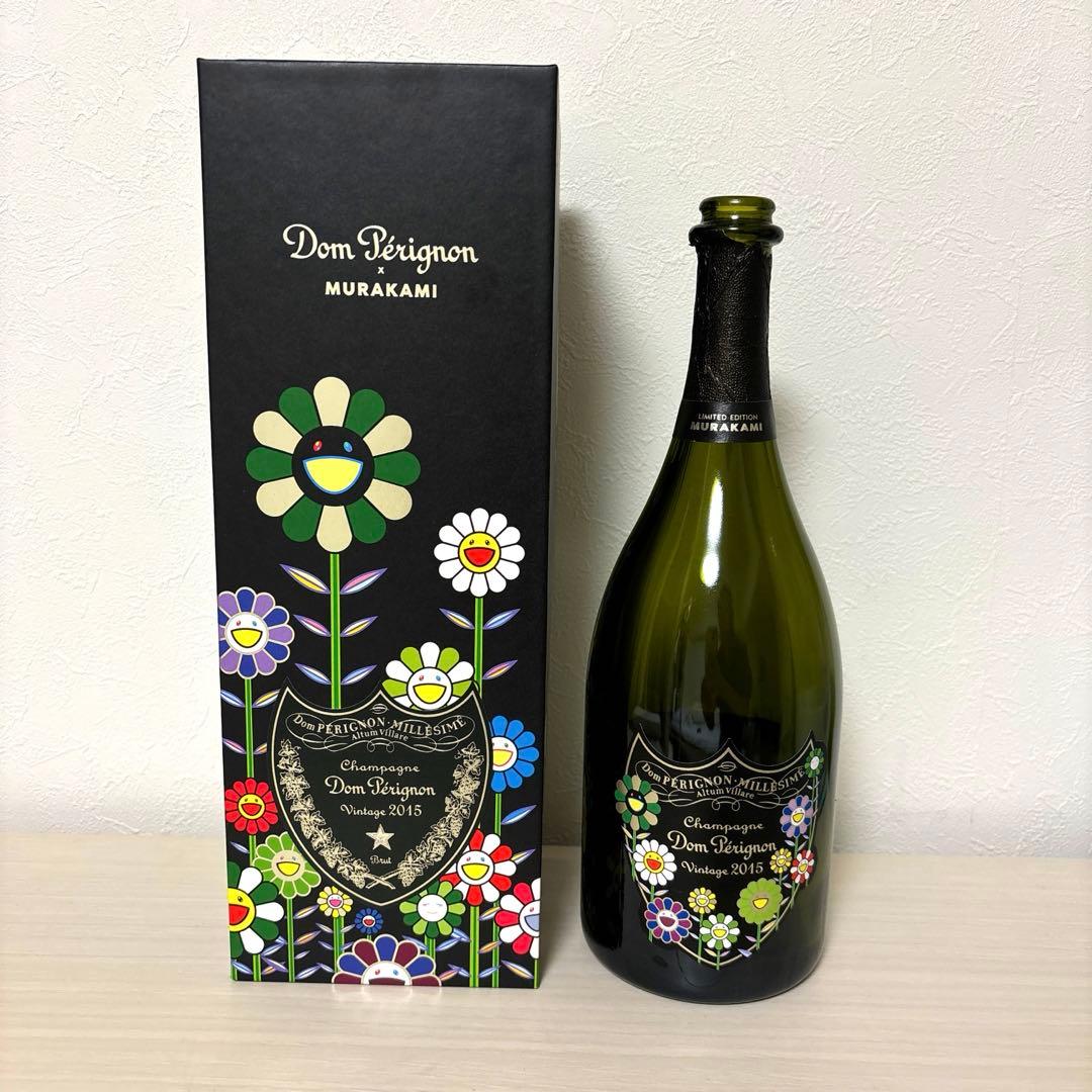 【限定コラボ商品】ドンペリニヨン 2015村上隆 箱&空き瓶