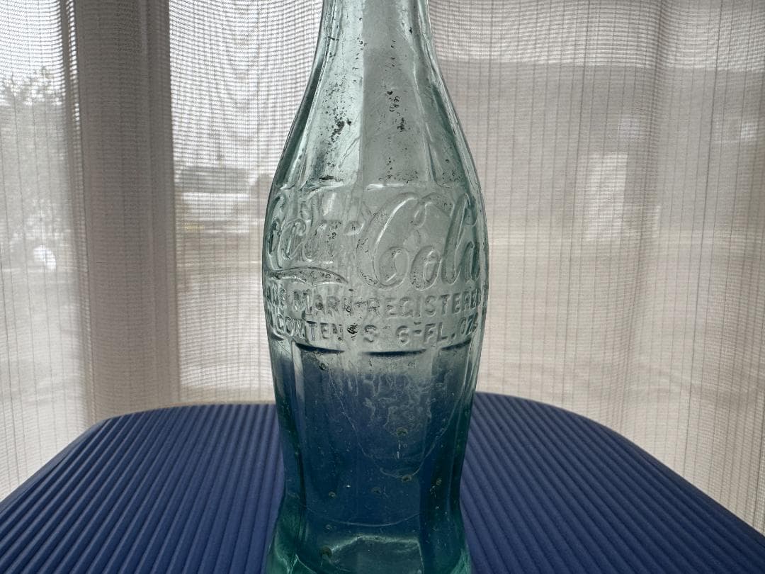 コカコーラ　コンツアーボトル　瓶　初代1915 年　★珍品厚底