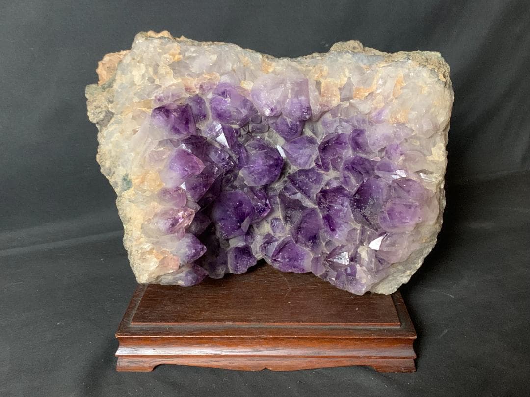 アメジストクラスター 紫水晶 鑑賞石 天然原石 14kg パワーストーン