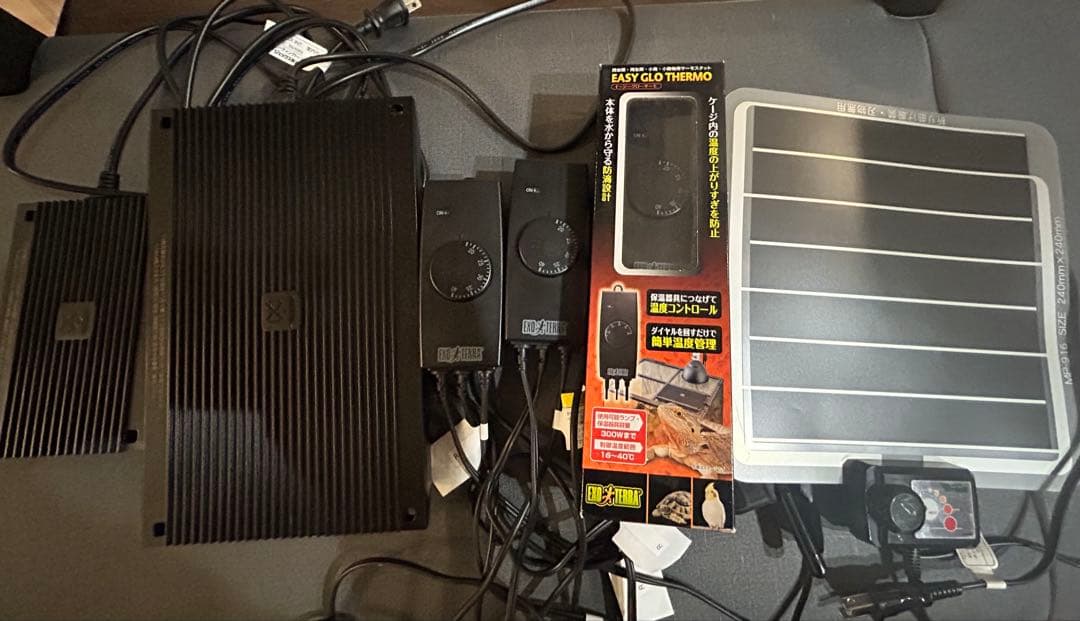 エキゾテラヒーティングトップ イージーグローサーモ マルチパネルヒーターセット