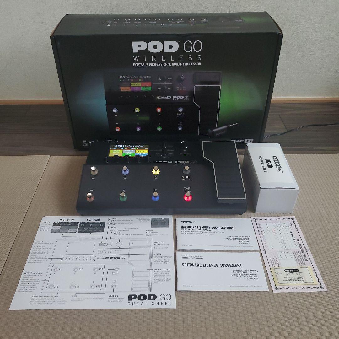 Line 6 POD GO WIRELESS マルチエフェクター