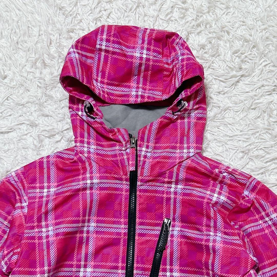 【2467】✨極美品✨IGNIO スキーウェア　セットアップ　ピンク　チェック