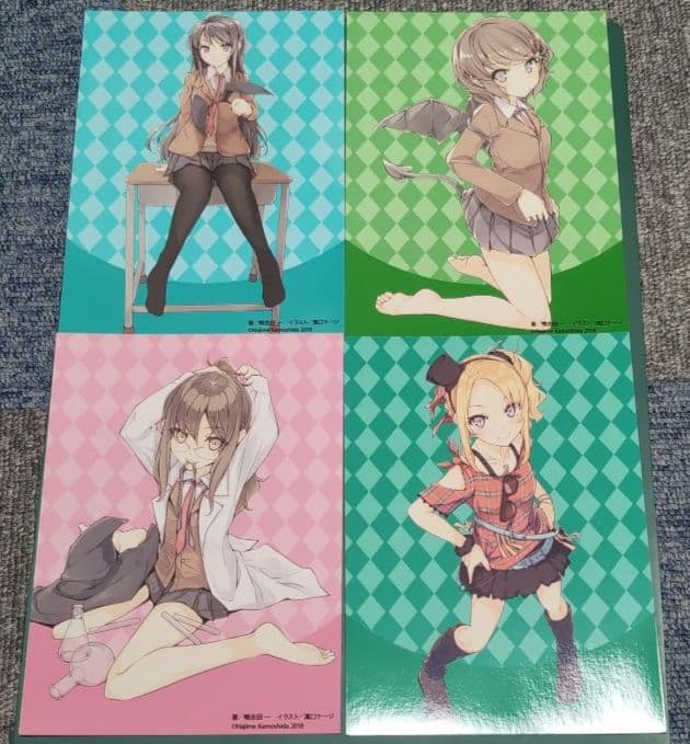 【未使用】青春ブタ野郎はバニーガール先輩の夢を見ない 特典まとめ売り