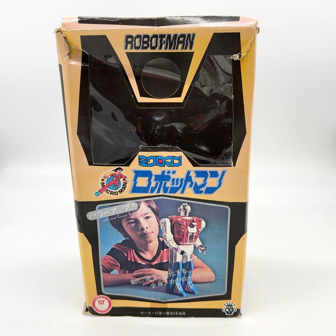 美品 TAKARA タカラ ミクロマン ロボットマン シール未使用