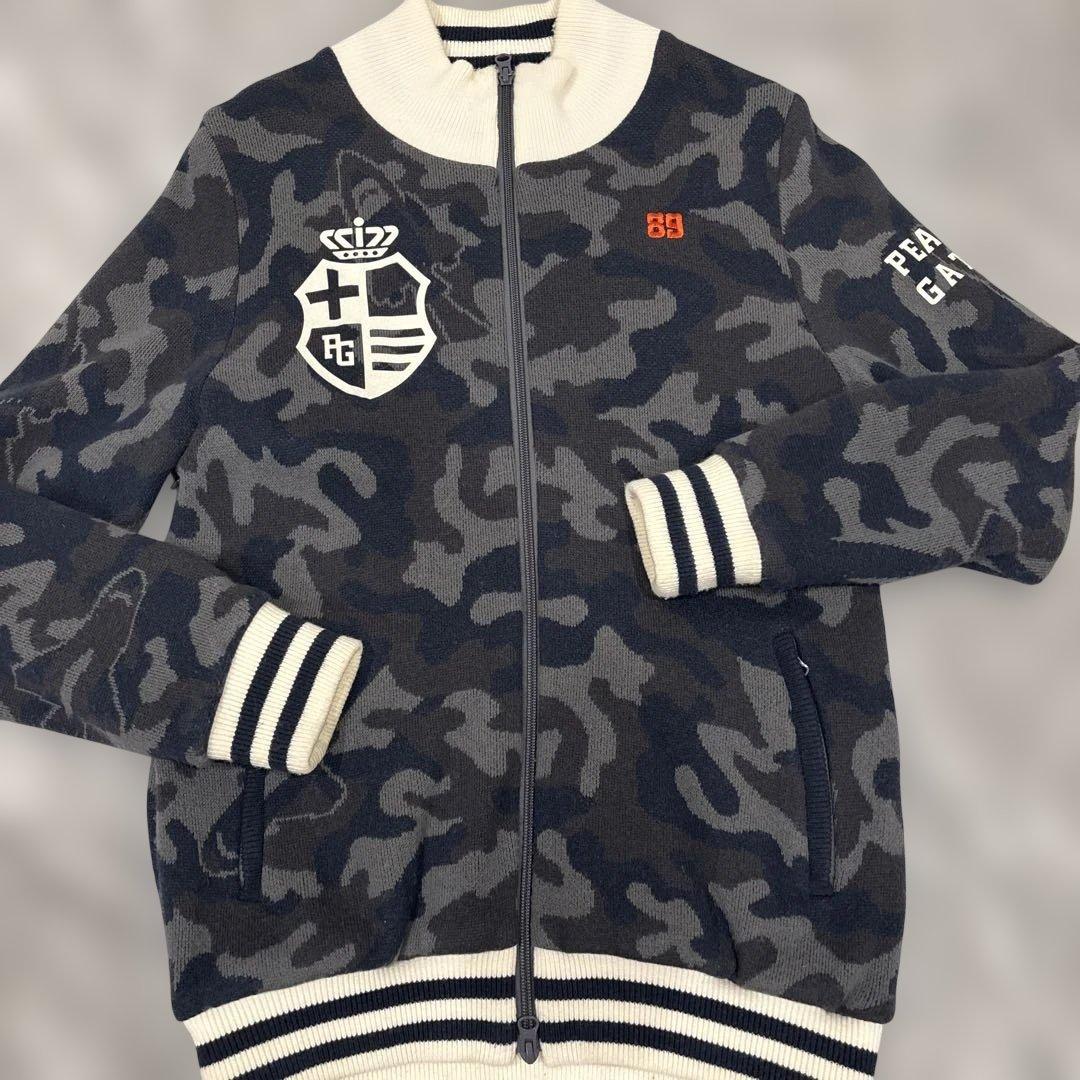 PEARLY GATES 迷彩ニットアウター　サイズ5