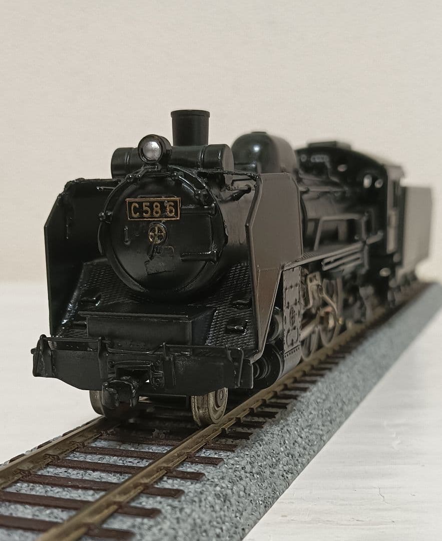 HOゲージ 宮沢模型 Ｃ58 蒸気機関車、メンテナンス済