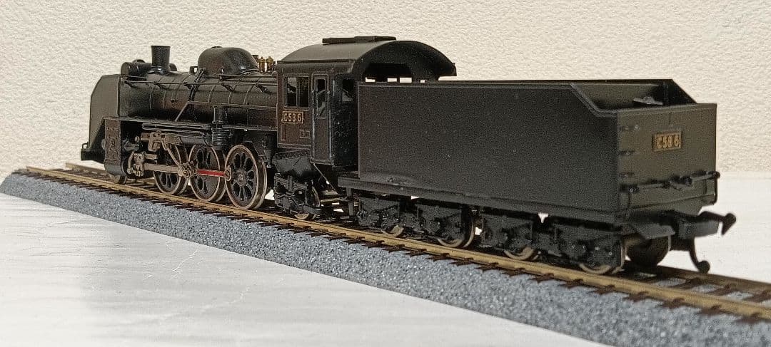 HOゲージ 宮沢模型 Ｃ58 蒸気機関車、メンテナンス済