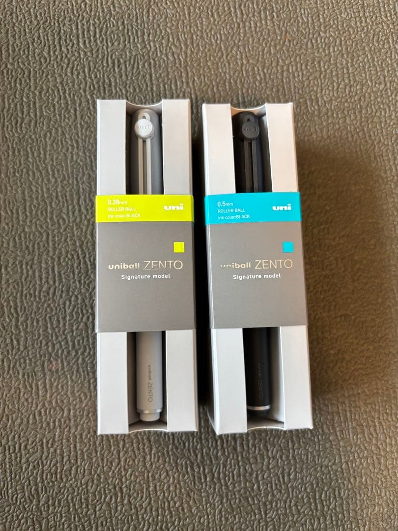 ユニボールゼント　シグニチャー モデル 2種セット　新品未開封