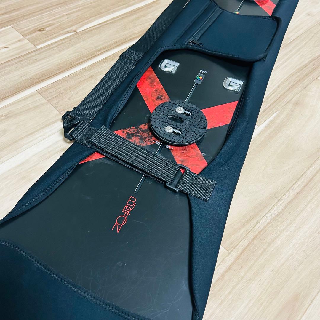 美品 BURTON CUSTOM X 2009 158cm ケース おまけ付き