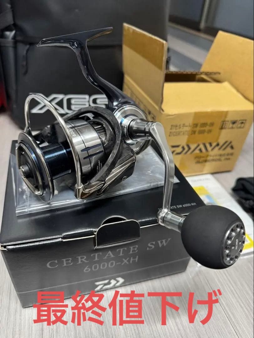 DAIWA 21 セルテートSW 6000 XH 新品未使用品　ショアジギング