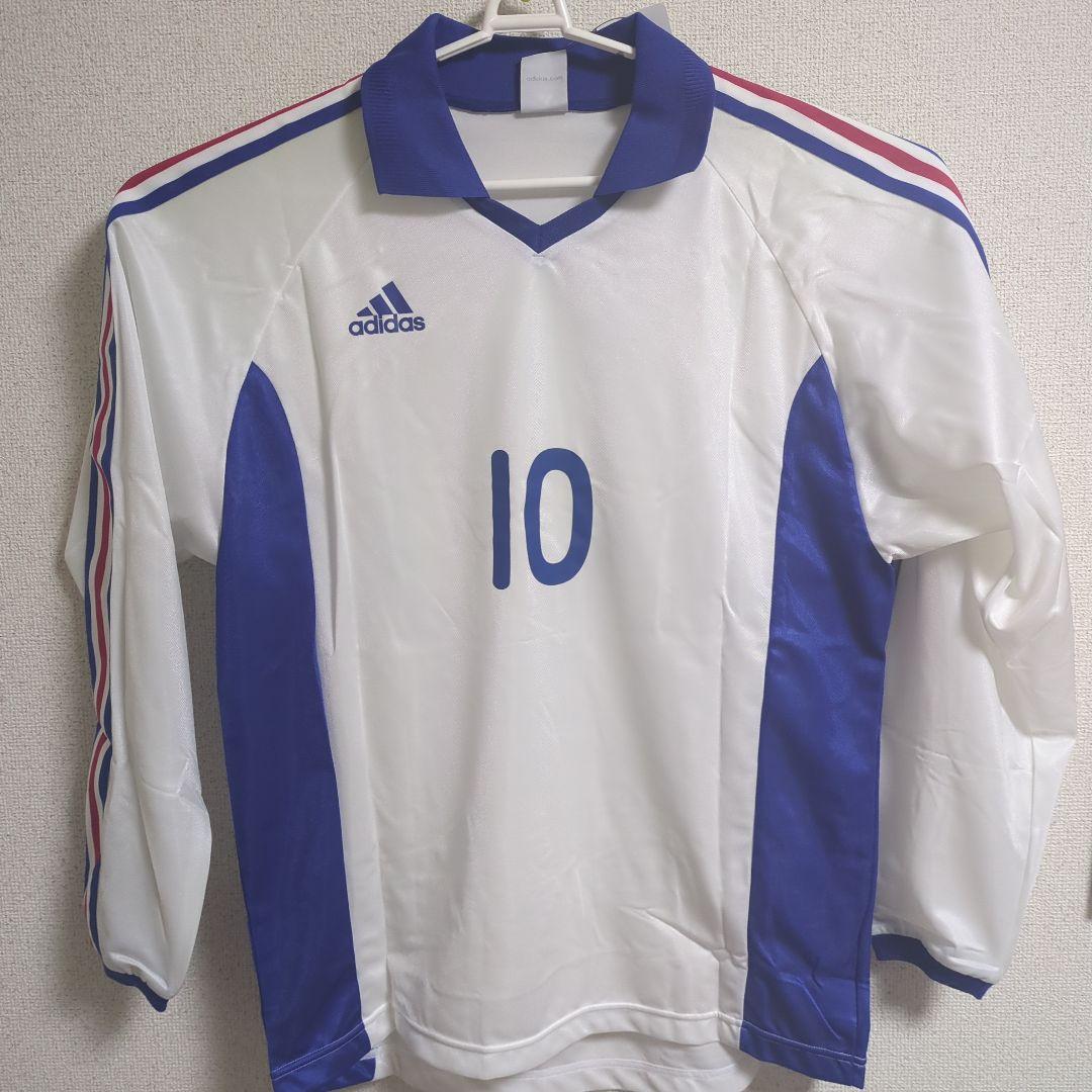 adidas 長袖ユニフォーム(白)　10枚セット