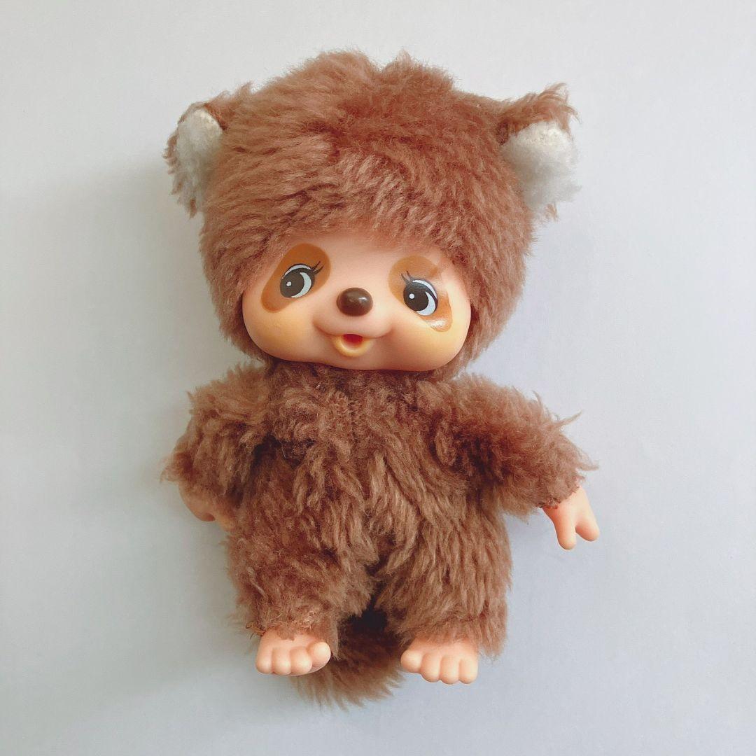 1970年代 昭和レトロ モンチッチ たぬたぬ ぬいぐるみ ヴィンテージ