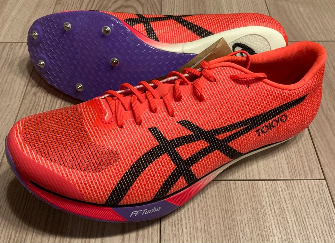 新品 asics SPEED SP 2 レッド 27.5cm