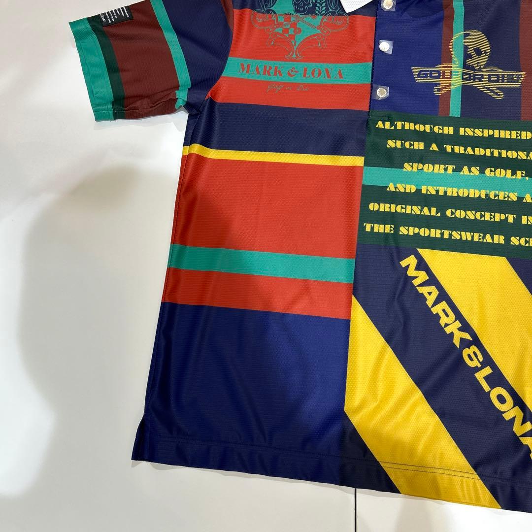 新品❤️MARK & LONA ゴルフポロシャツ カラフル