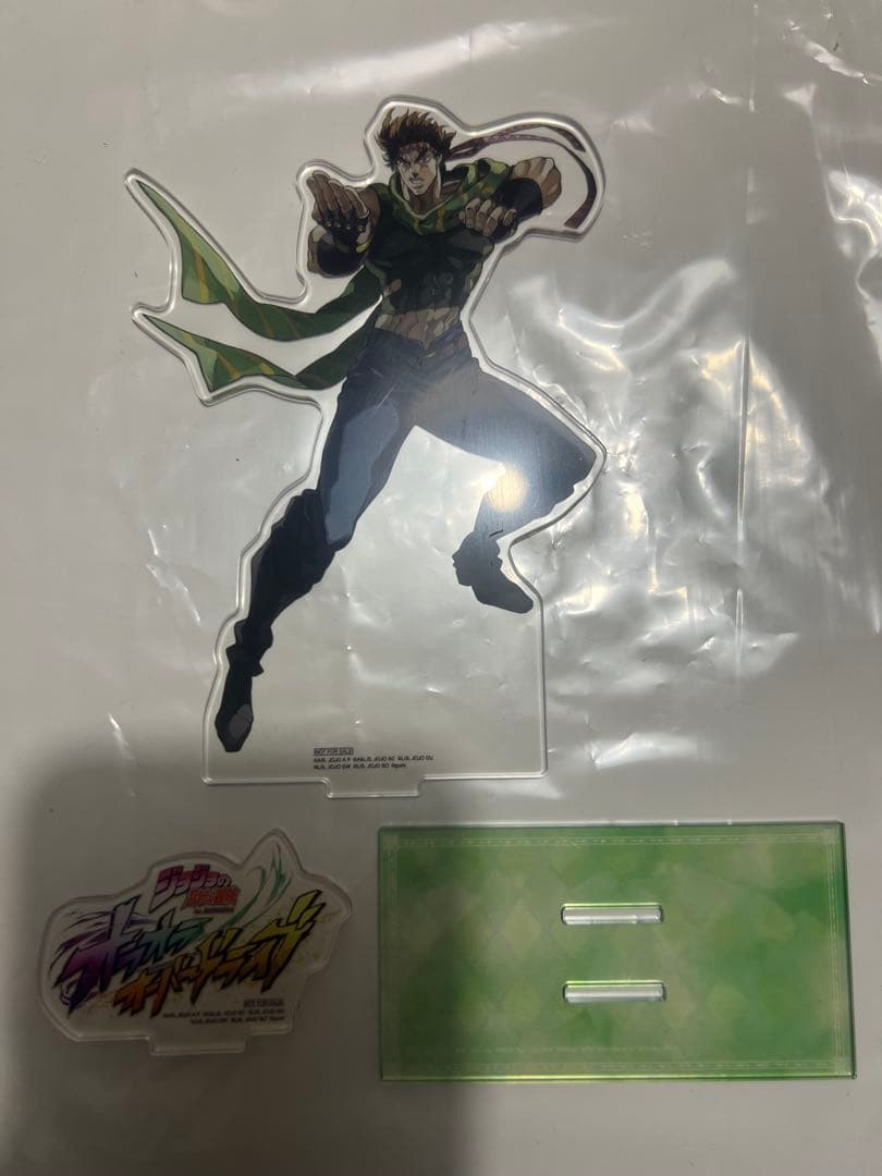 ジョジョの奇妙な冒険 オラオラオーバードライブ ジョセフ アクリルスタンド非売品