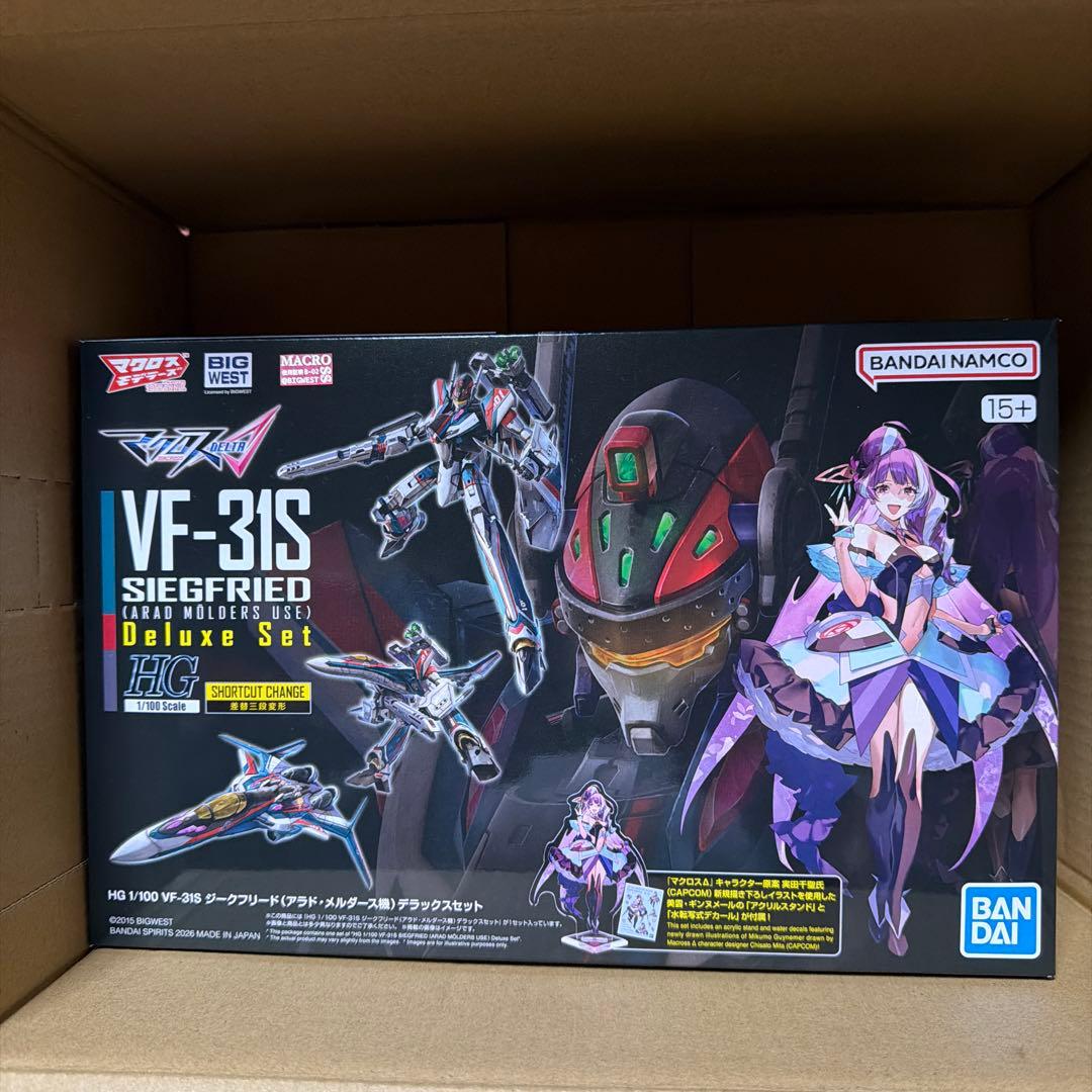 VF-31S ジークフリード (アラド・メルダース機)デラックスセット