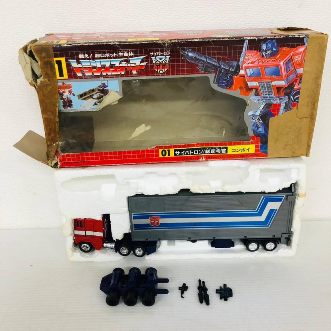 TAKARA タカラ トランスフォーマー サイバトロン 総司令官 コンボイ 01