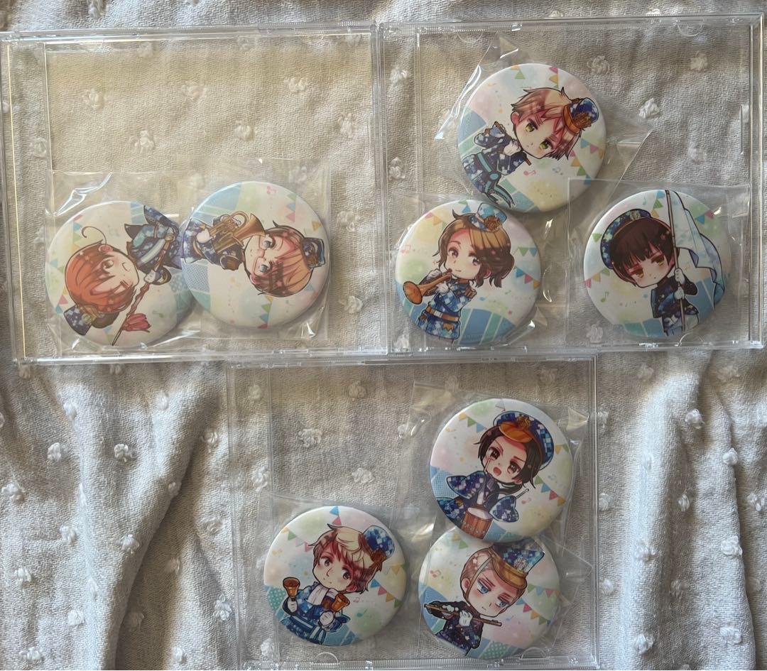 ヘタリア 缶バッジ