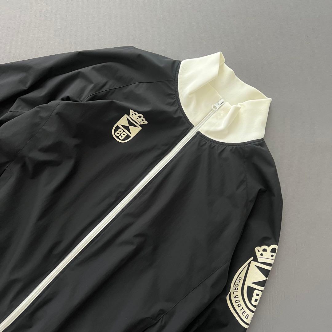 PEARLY GATES パーリーゲイツ　ナイロンジャケット 裏地　ブラック　黒