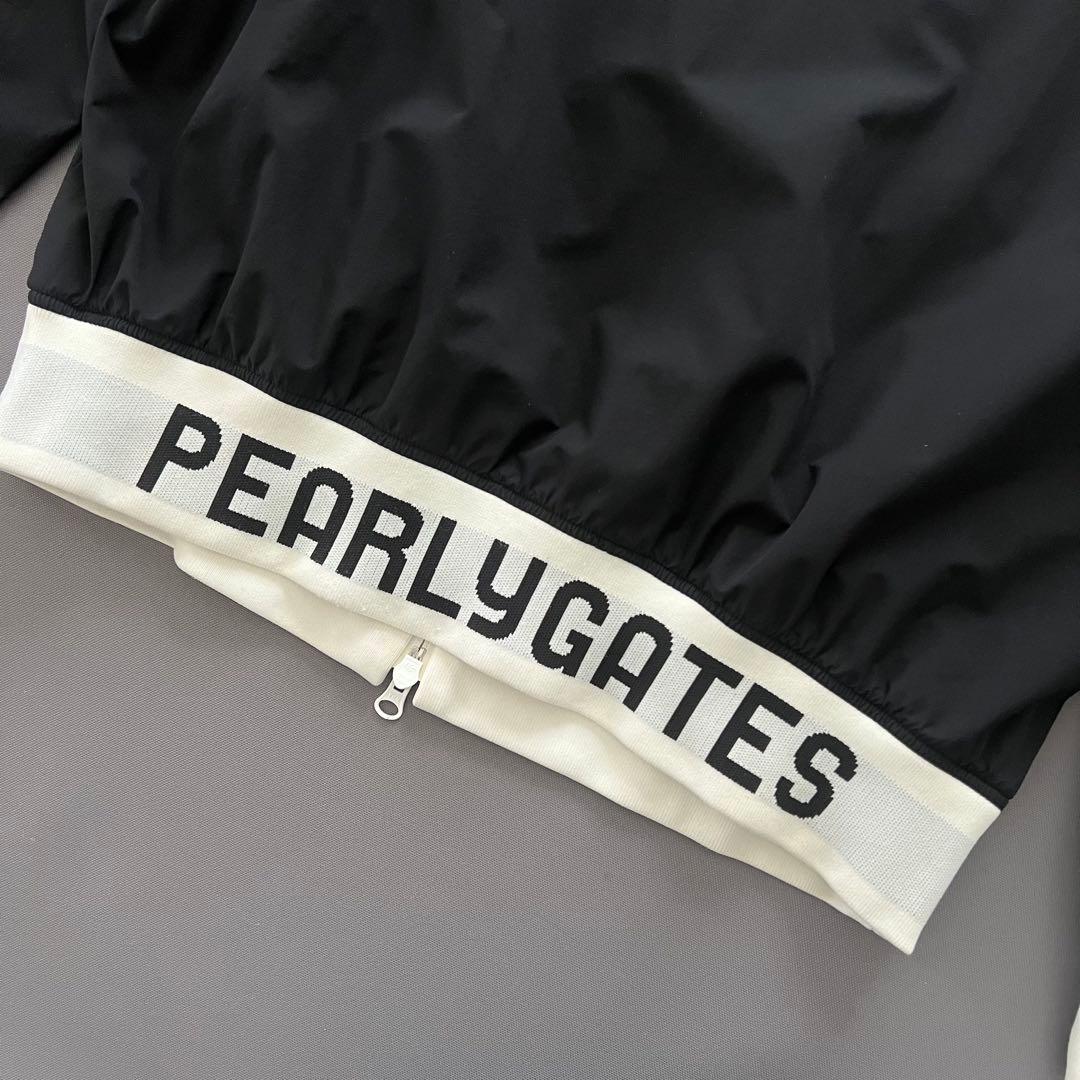 PEARLY GATES パーリーゲイツ　ナイロンジャケット 裏地　ブラック　黒