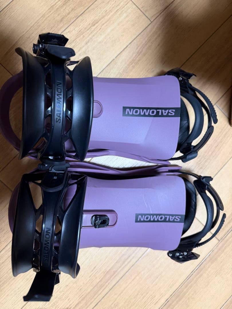 片足一回のみ使用　Salomon ビンディング RYTHEM（リズム）Lサイズ