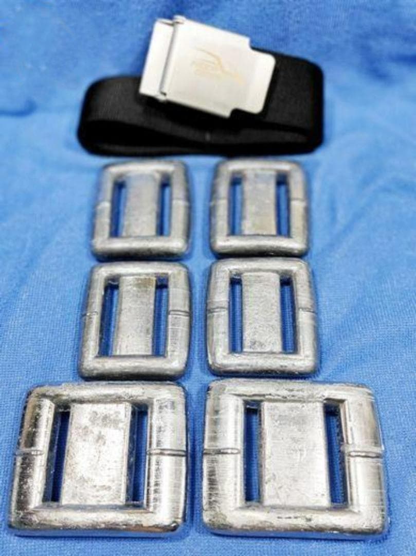 匿名発送！ 約8kg ベルトセット スキューバ ダイビング エクササイズ