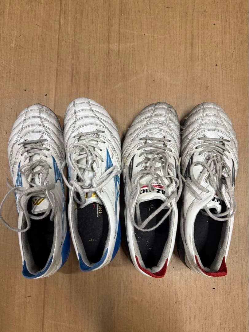 2点セット！　Mizuno サッカーシューズ スパイク モレリアネオ4 限定色