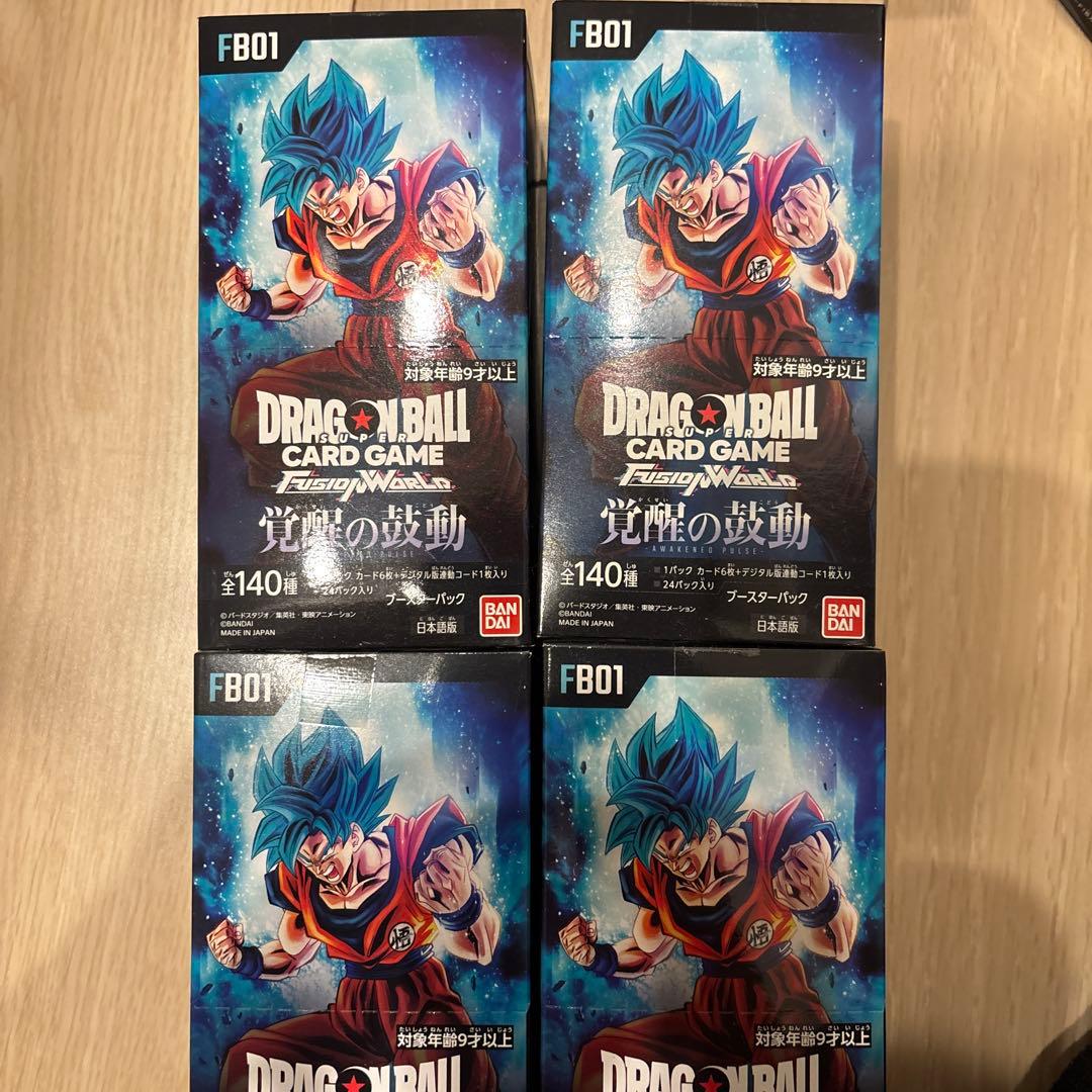 フュージョンワールド　覚醒の鼓動　4BOX テープ付き おまけつき