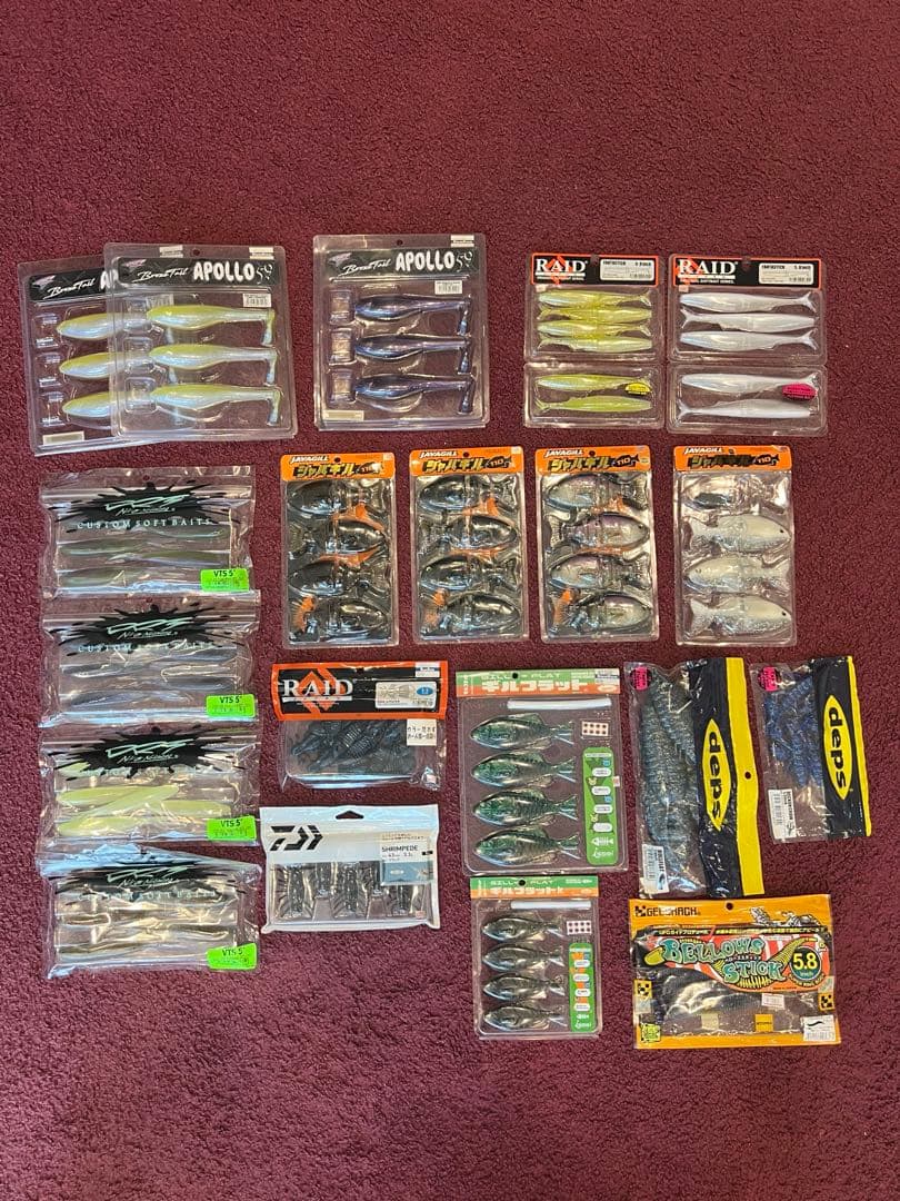 総額3万円以上✨超お買得✨ソフトルアー・ハードルアーまとめ売り