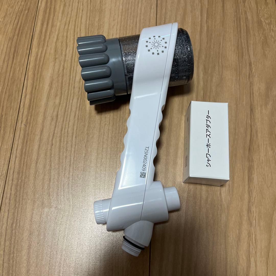 ミラブルシャワーヘッド T25N00240 ホワイト/グレー　新品