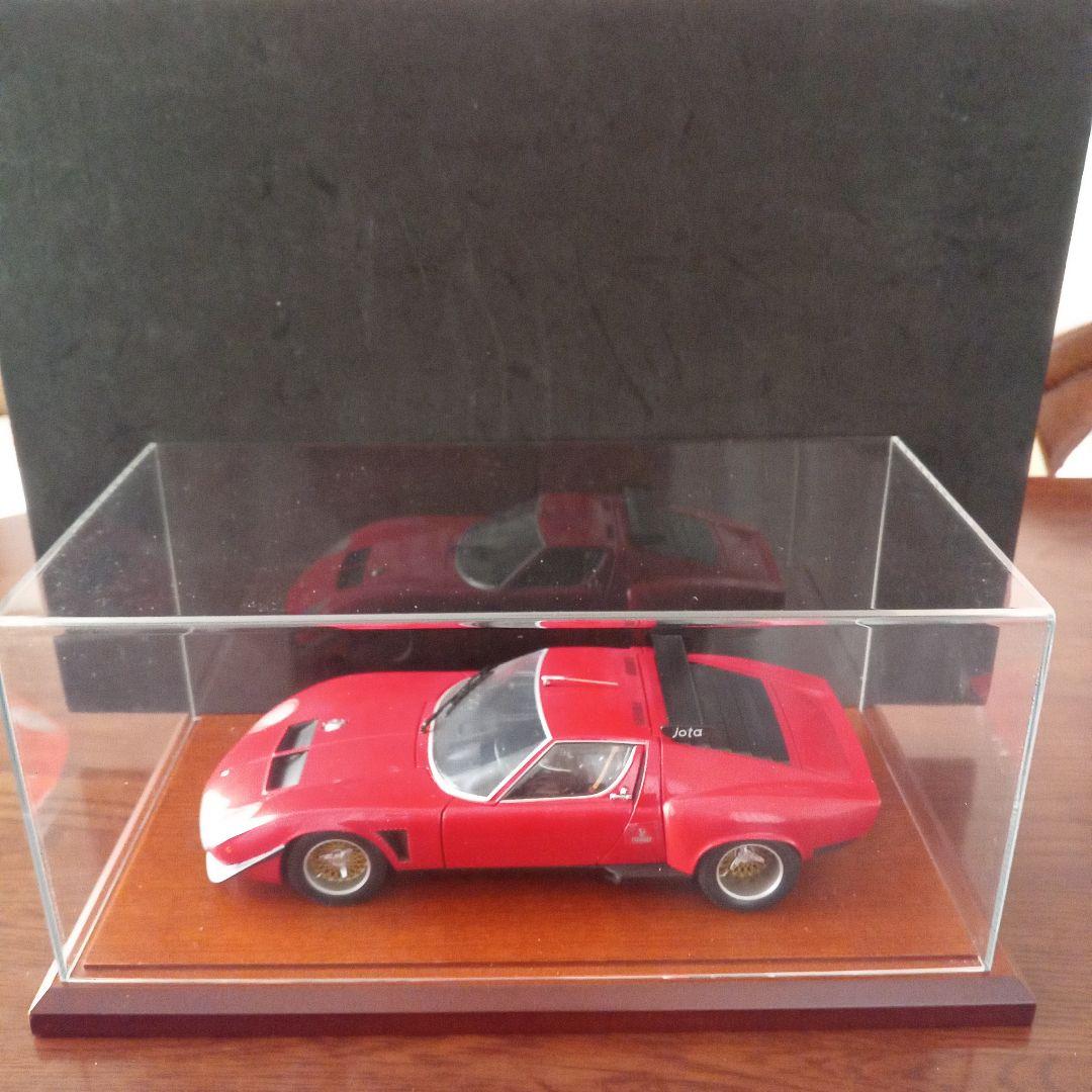 ミニカー京商　京商1/18ミニカー用ディスプレイアクリルケース　木製台座