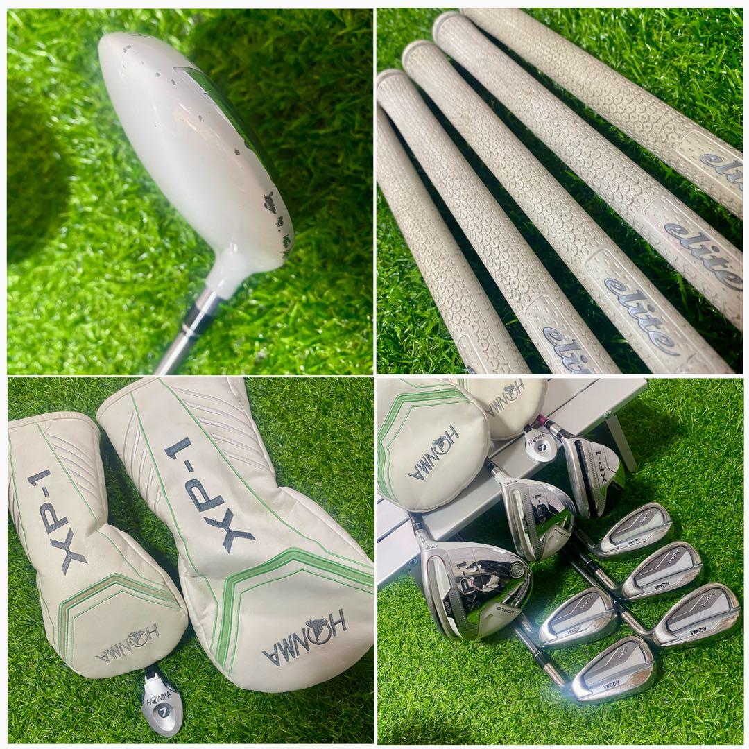 ホンマ ツアーワールド XP-1 レディース 8本 L 右 クラブセット