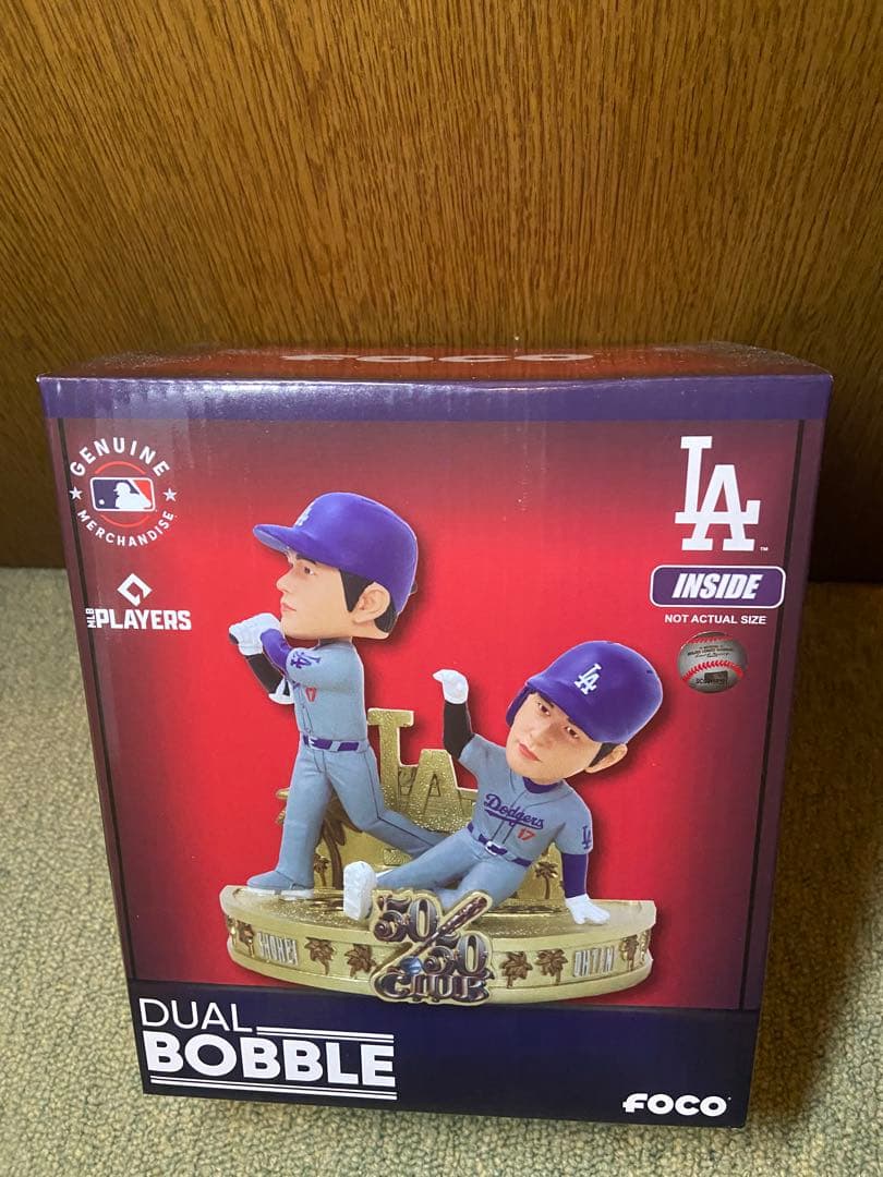 セール！MLB 大谷翔平 50/50 ミニボブル フィギュア 17/ドジャース