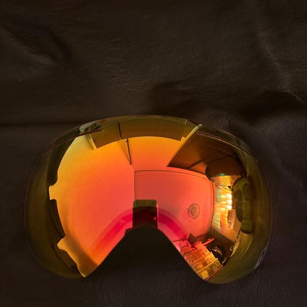 DRAGONスキースノーボード用ゴーグル ミラーレンズ仕様　交換用レンズ1枚付属