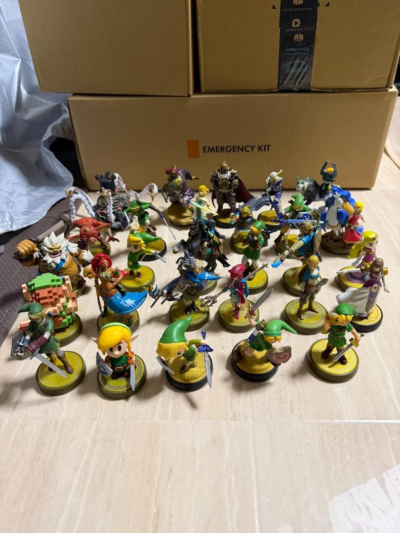ゼルダの伝説 amiibo アミーボ 28体セット リンク