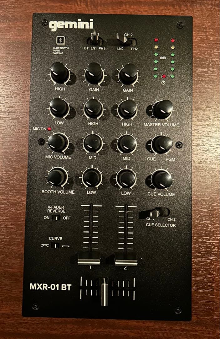 Gemini MXR-01 BT DJミキサーDJ Mixer