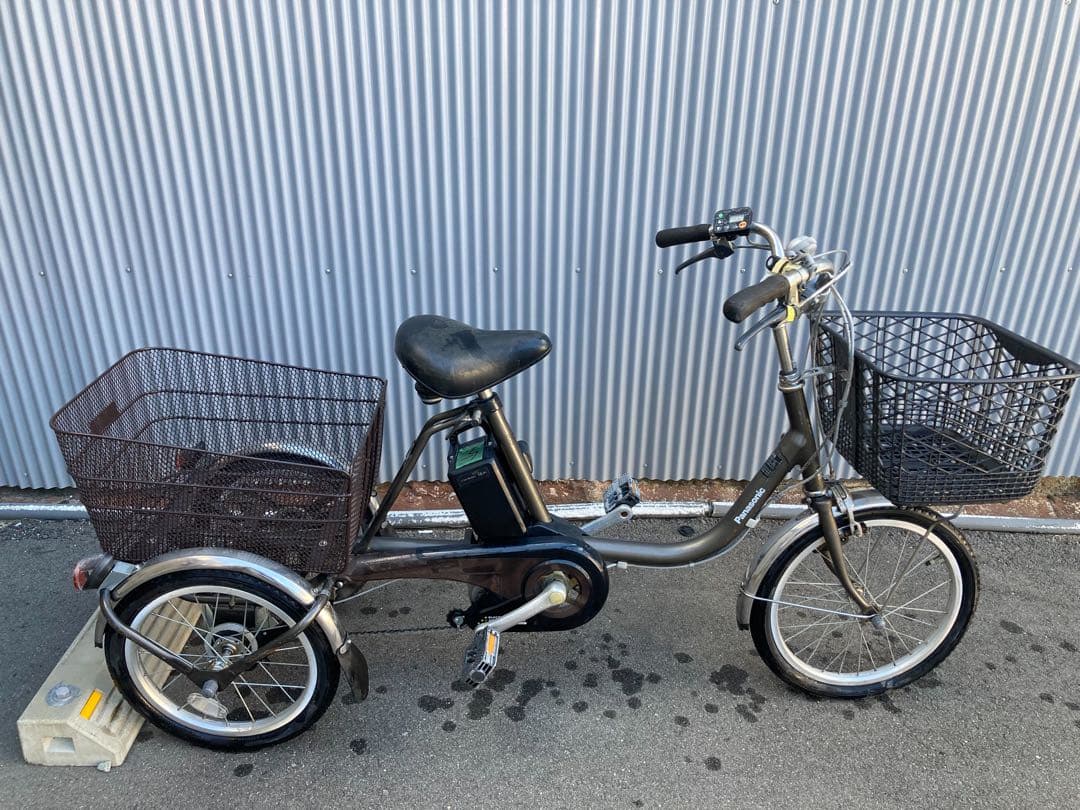 パナソニック最新機種電動アシスト自転車viviLIFE3輪車18-16インチ
