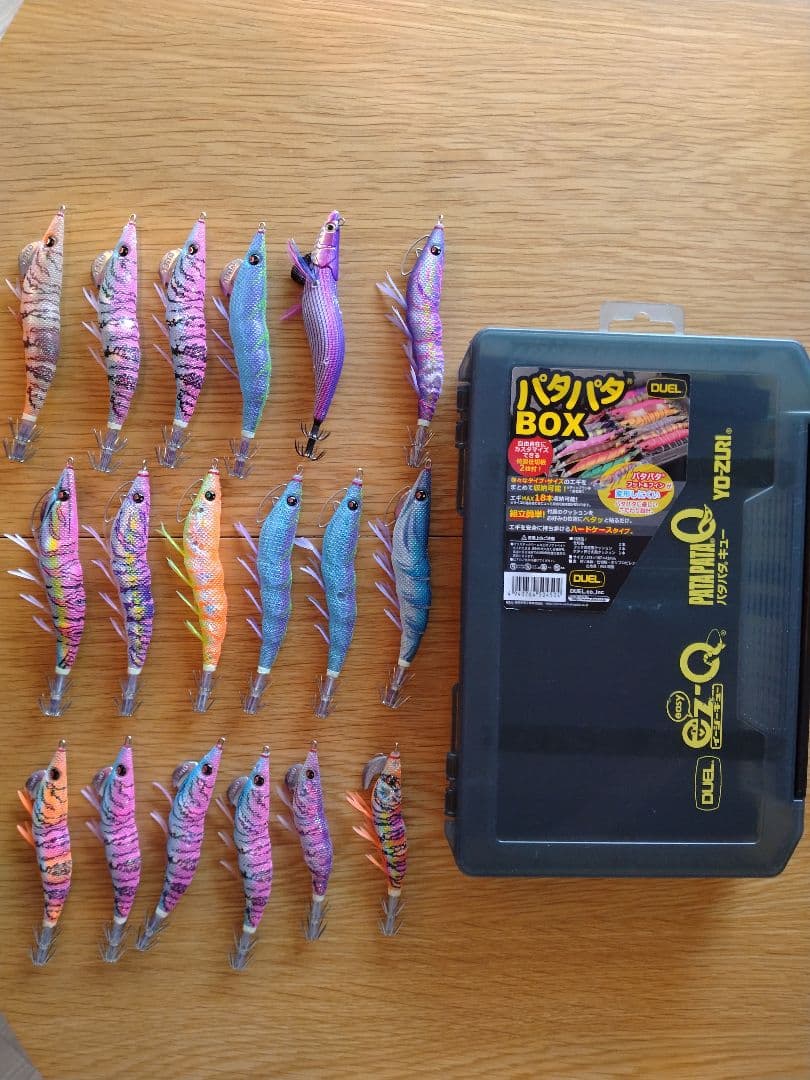 デュエル パタパタエギ各種 ボックス付き 中古