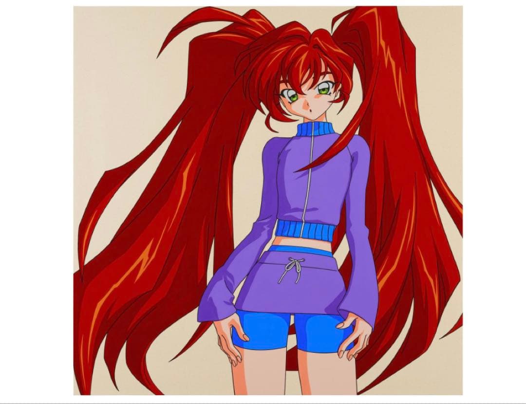 藍嘉比沙耶 A1ポスター　aokabi saya