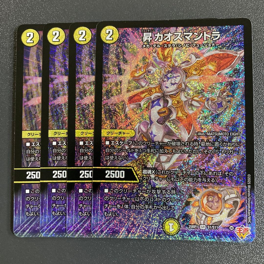 昇カオスマントラ 4枚