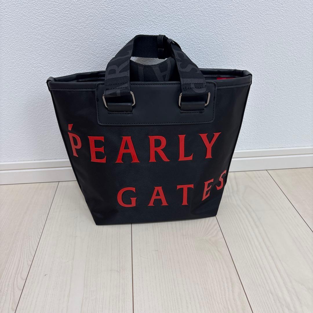 PEARLY GATES ゴルフバッグ ブラック/レッド　　限定品