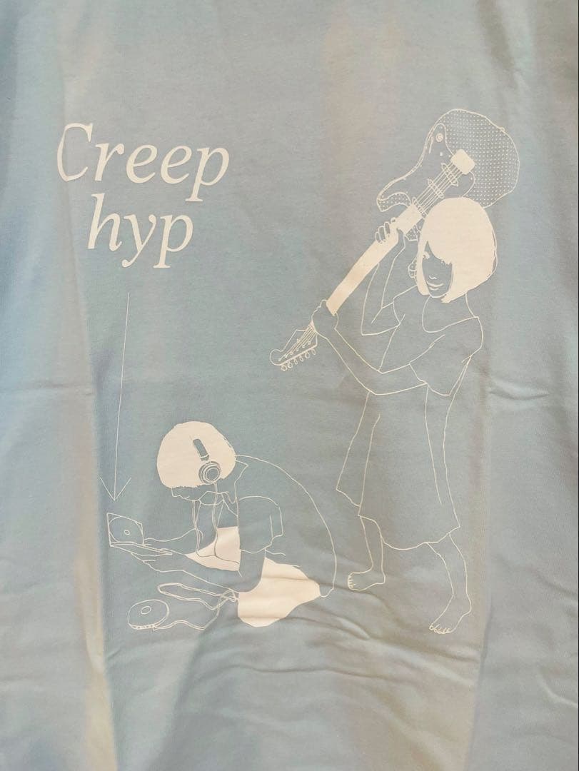 貴重【未使用2011年ツアーTシャツ】クリープハイプ『待ちくたびれて朝がくる』