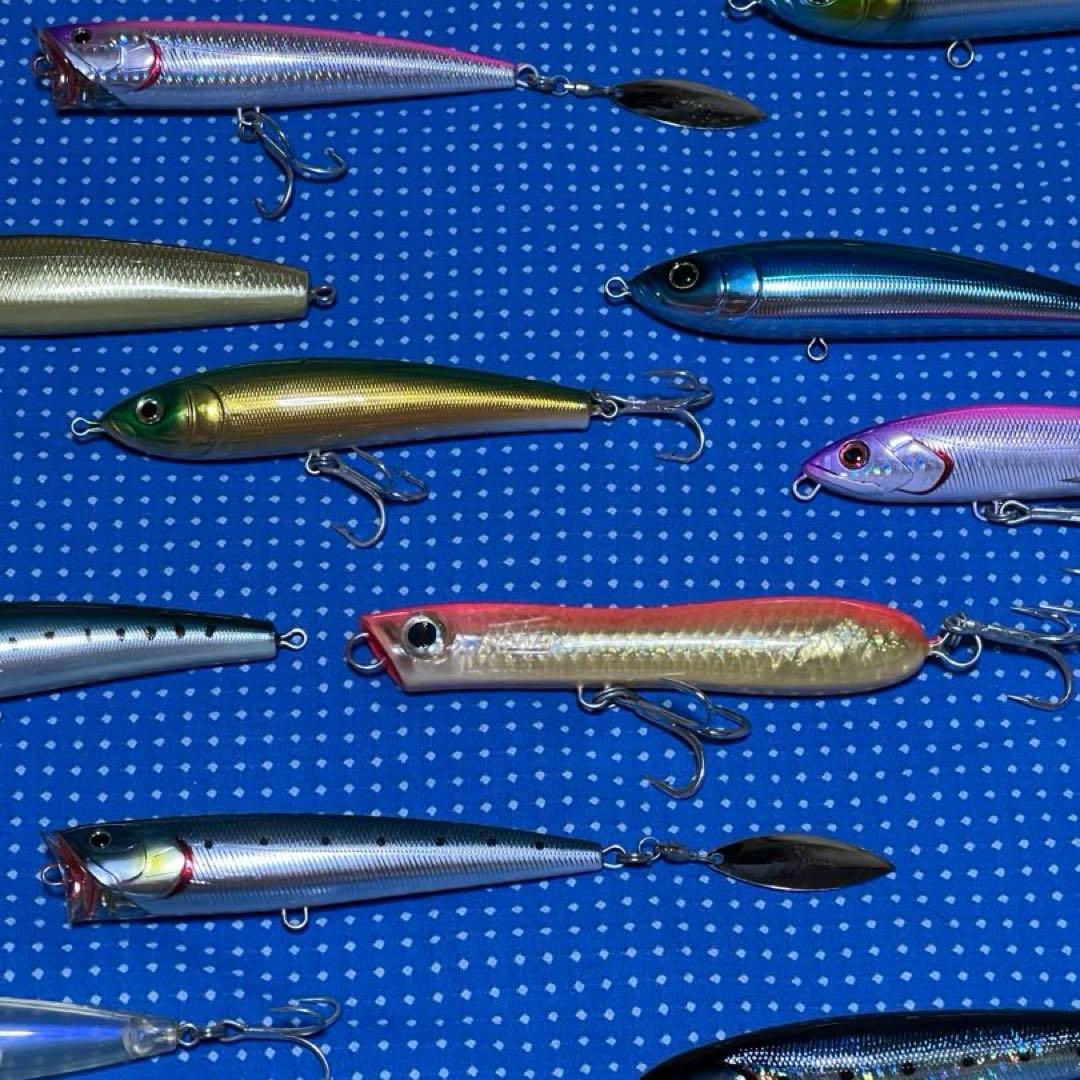 ハードルアーセット ／ポッパー／多色 ／海釣り用