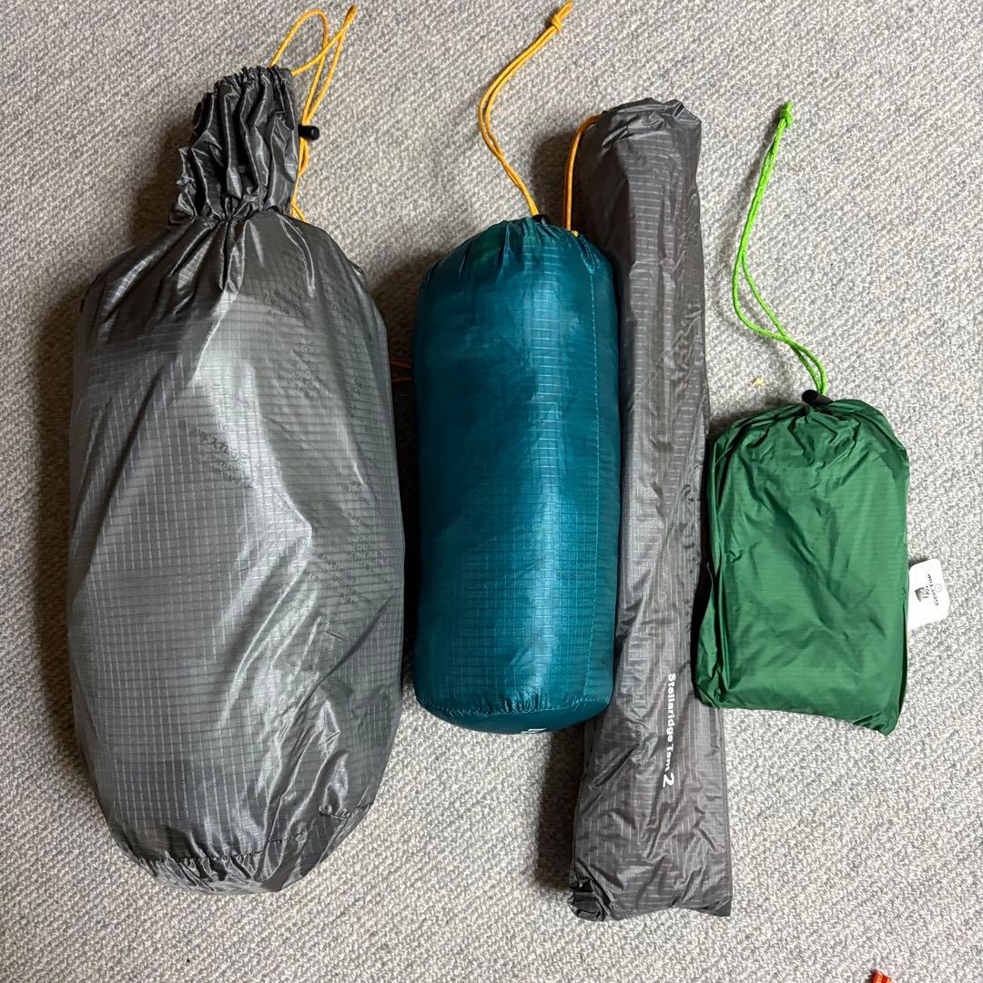 mont-bell ステラリッジテント 2 グランドシート付