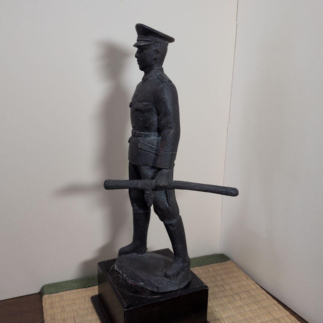 軍人像　人物不明　４０センチ