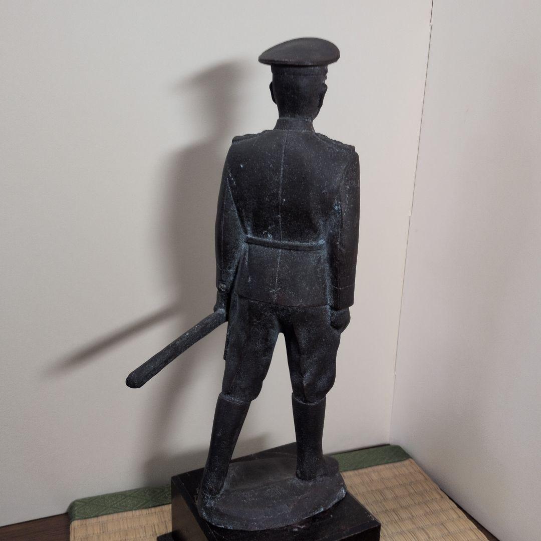 軍人像　人物不明　４０センチ