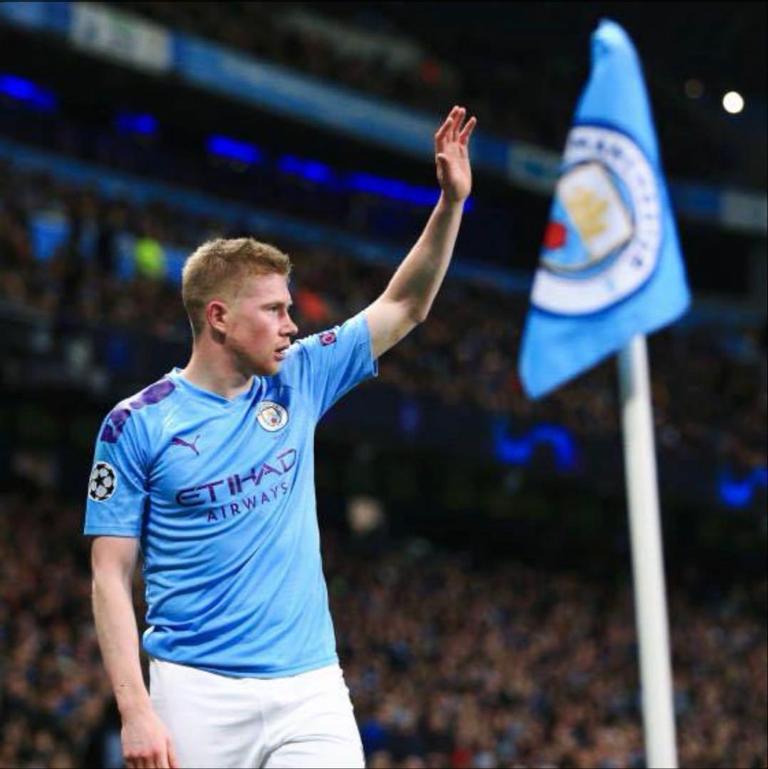 【支給】デブライネ　マンチェスターシティ　19/20（H）CL仕様　支給品